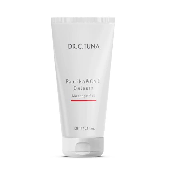 Tubo de Dr. C. Tuna Paprika & Chili Balsam Massage Gel de 150 mL